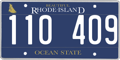RI license plate 110409