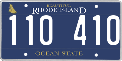 RI license plate 110410