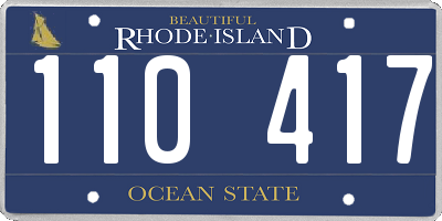 RI license plate 110417