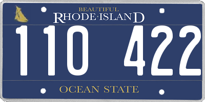 RI license plate 110422