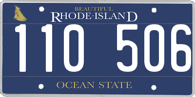 RI license plate 110506
