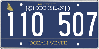 RI license plate 110507
