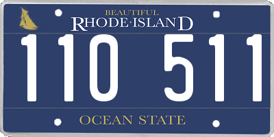 RI license plate 110511