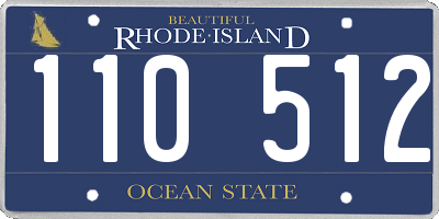RI license plate 110512