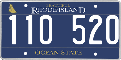RI license plate 110520