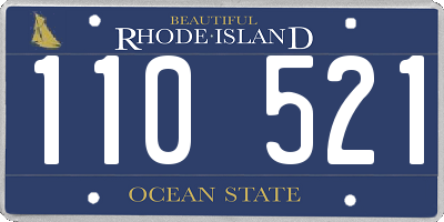 RI license plate 110521