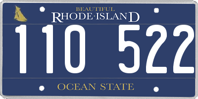 RI license plate 110522