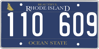 RI license plate 110609