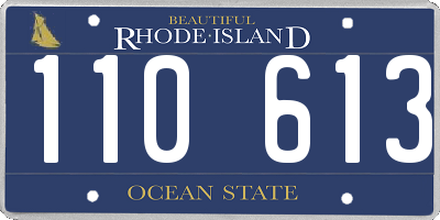 RI license plate 110613