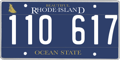 RI license plate 110617