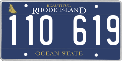 RI license plate 110619