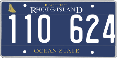 RI license plate 110624