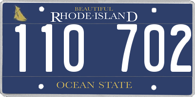 RI license plate 110702