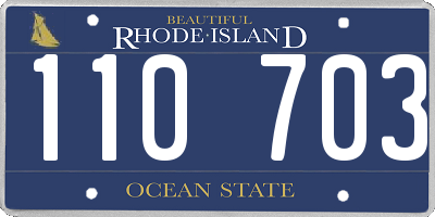 RI license plate 110703