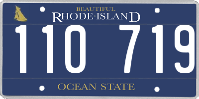 RI license plate 110719
