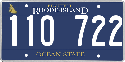 RI license plate 110722