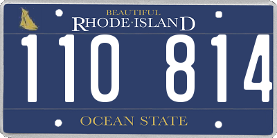 RI license plate 110814