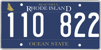 RI license plate 110822