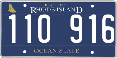 RI license plate 110916