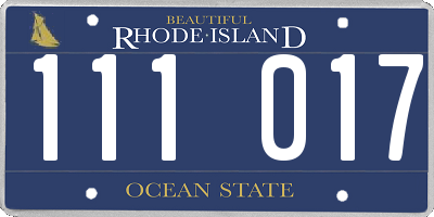 RI license plate 111017