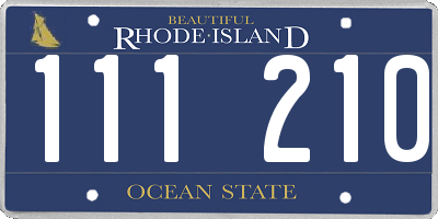RI license plate 111210