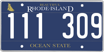 RI license plate 111309