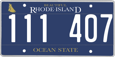 RI license plate 111407