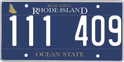 RI license plate 111409