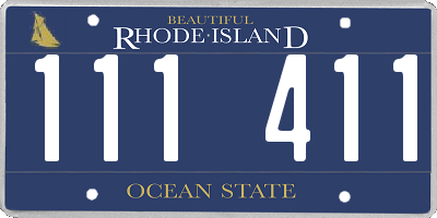 RI license plate 111411