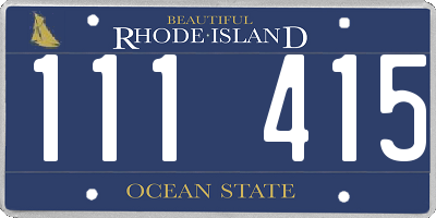 RI license plate 111415