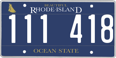 RI license plate 111418