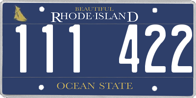 RI license plate 111422