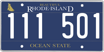 RI license plate 111501