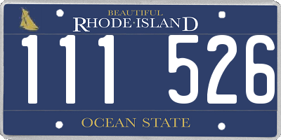 RI license plate 111526