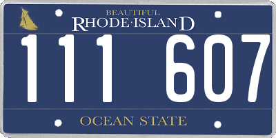 RI license plate 111607
