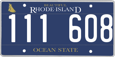 RI license plate 111608