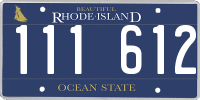 RI license plate 111612