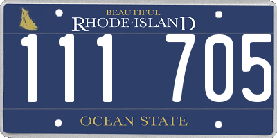 RI license plate 111705