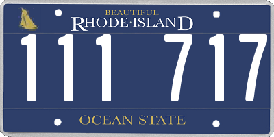 RI license plate 111717