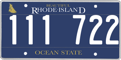 RI license plate 111722