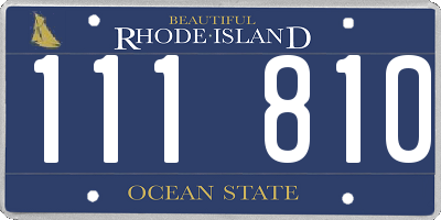 RI license plate 111810