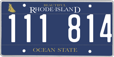 RI license plate 111814