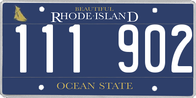 RI license plate 111902
