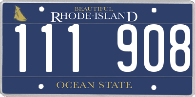 RI license plate 111908
