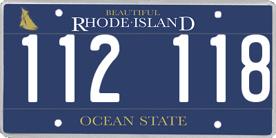 RI license plate 112118
