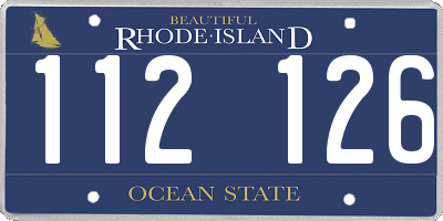 RI license plate 112126