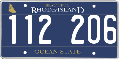 RI license plate 112206