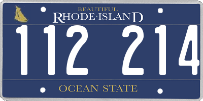 RI license plate 112214