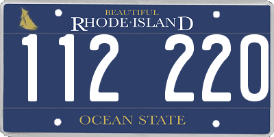 RI license plate 112220