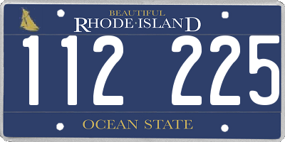 RI license plate 112225